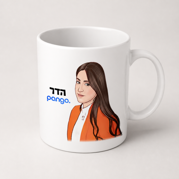 ספל קרמיקה מאויר בעבודת יד בעיצוב אישי – קופי בלוק