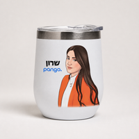 ספל תרמי מאויר בעבודת יד בעיצוב אישי – אפשרות עיצוב 5