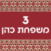 שלט מעוצב - קרמיקה אדום